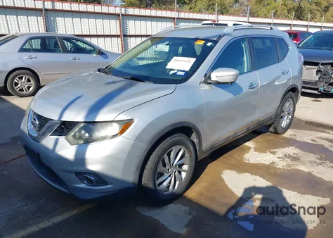 2015 Nissan Rogue Sl from USA, damaged, VIN 5N1AT2MV9FC762999